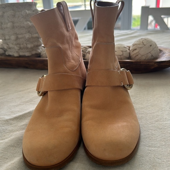 FYRE LEATHER BOOTS SIZE 7.5 - Picture 2 of 7